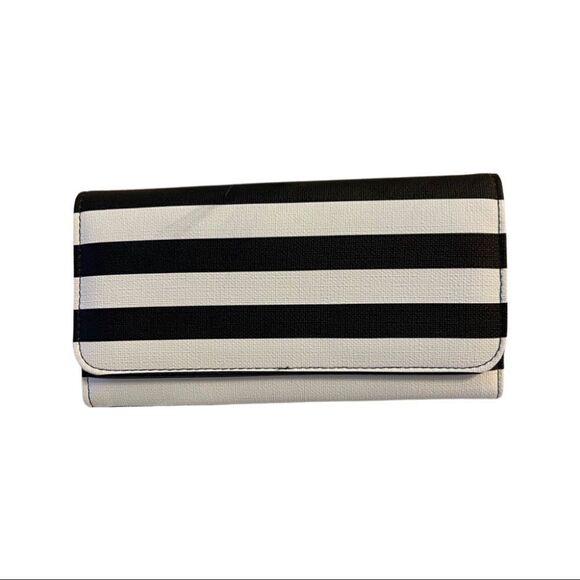 KUT from the Kloth striped trifold Billfold NWT - Picture 1 of 7